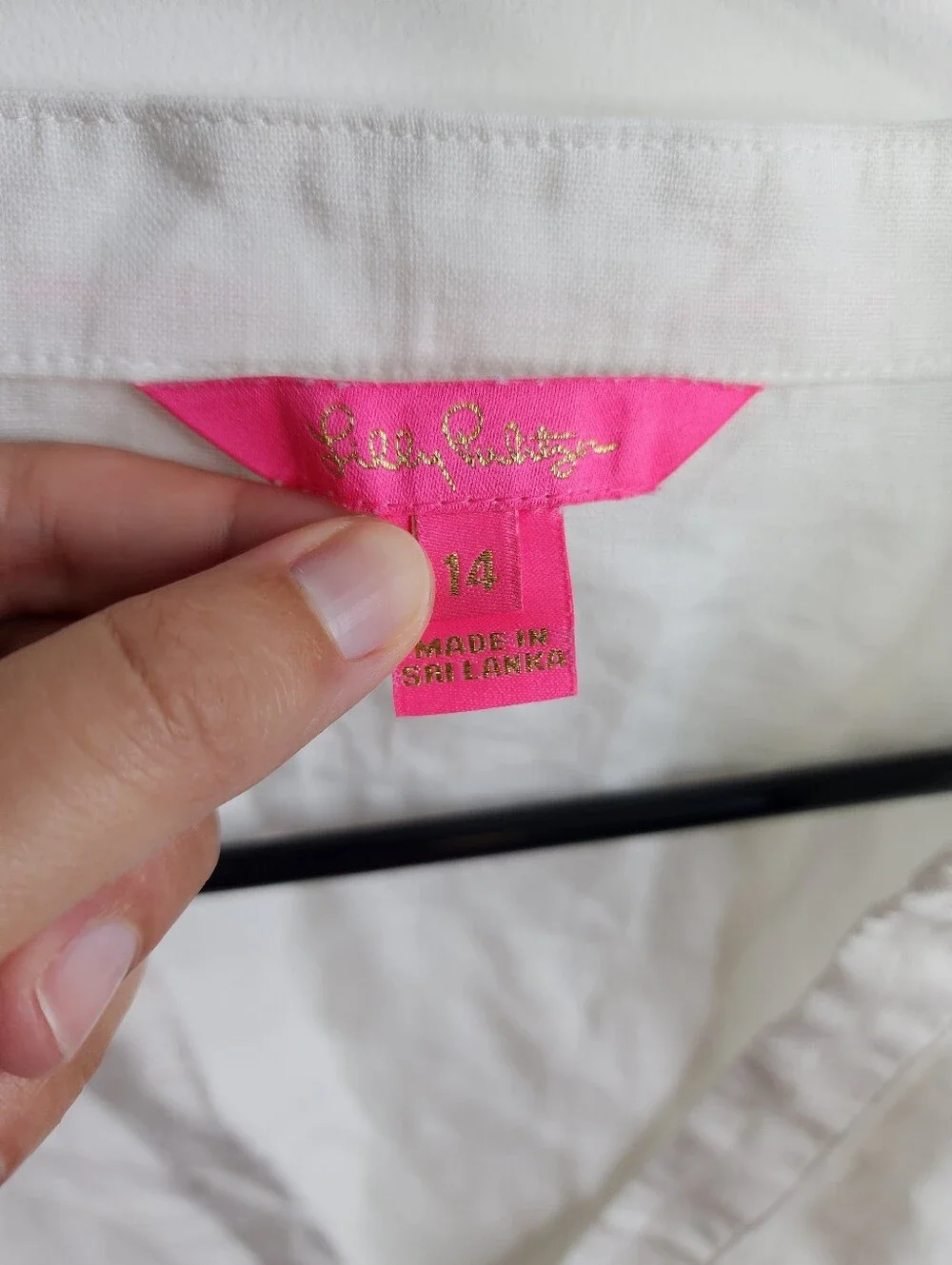Mialeigh Linen Top, Slight Puff Sleeve, 100% Linen, Size 14 (XL)